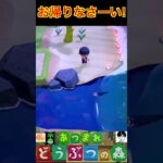 お帰りなさーい! #あつまれどうぶつの森 #shorts #あつ森