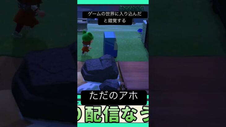 【あつ森配信切り抜き】これがおろしクオリティー #あつ森 #あつまれどうぶつの森 #ゲーム実況 #実況 #shorts