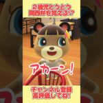 まさかの！？２歳児、とうとう関西弁を覚える！？#あつ森 #あつまれどうぶつの森 #shorts