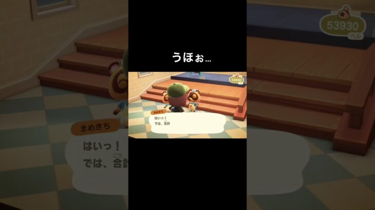【あつ森】もっと値上がってくれって感じだけどなんか気持良い瞬間 #あつ森 #あつまれどうぶつの森 #ゲーム #shorts