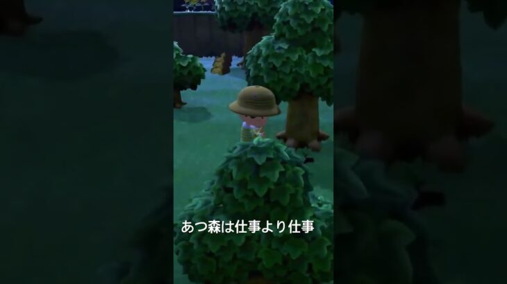 あつ森は「仕事」より「仕事」