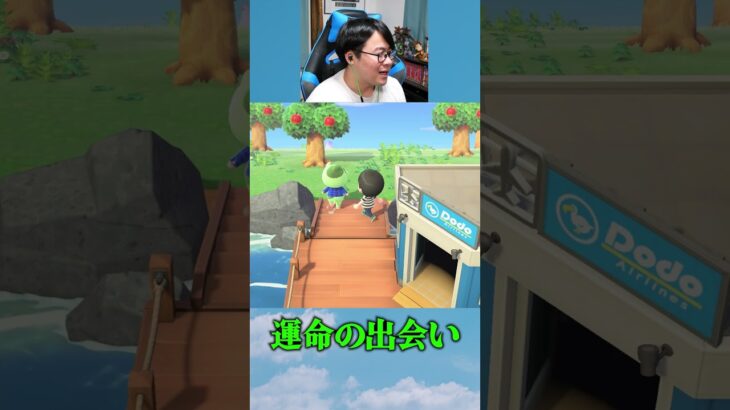初見あつ森おじさん