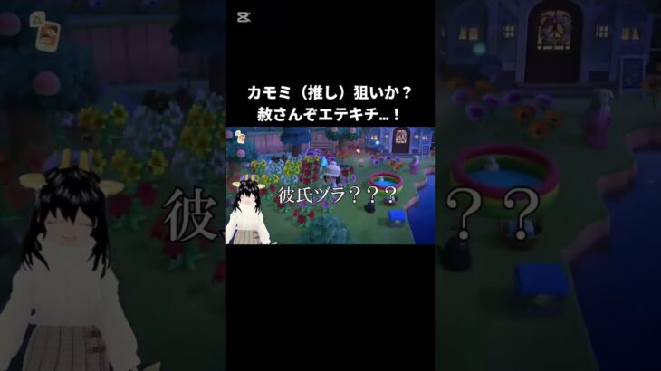 カモミ（推し）狙いか？赦さんぞ、エテキチ…！#あつ森 #ゲーム実況