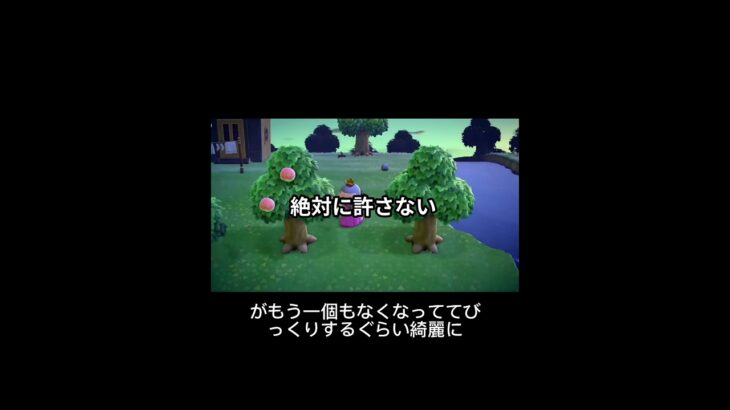 実家のみかんの木が盗まれたお話 #あつ森 #ゲーム実況