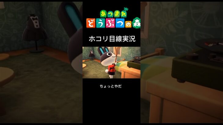 僕なんてホコリです【あつ森】