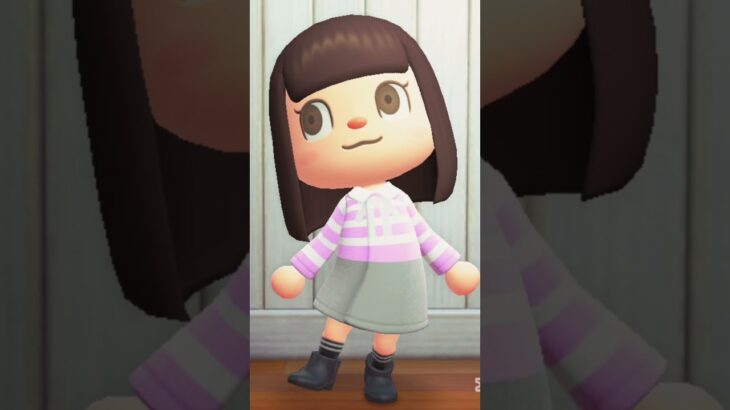 あつ森のマイデザインで衣装を再現するのハマってる💕