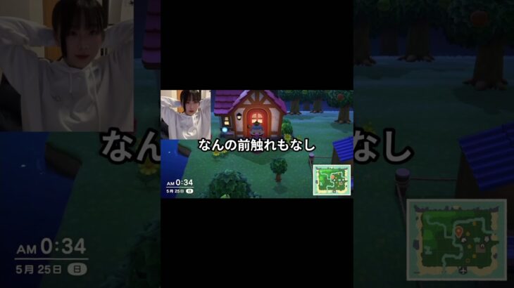 急で好いません #ゲーム実況 #あつ森