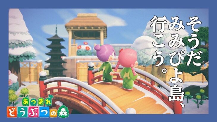 【あつ森】マイデザなし和風島クリ⑲