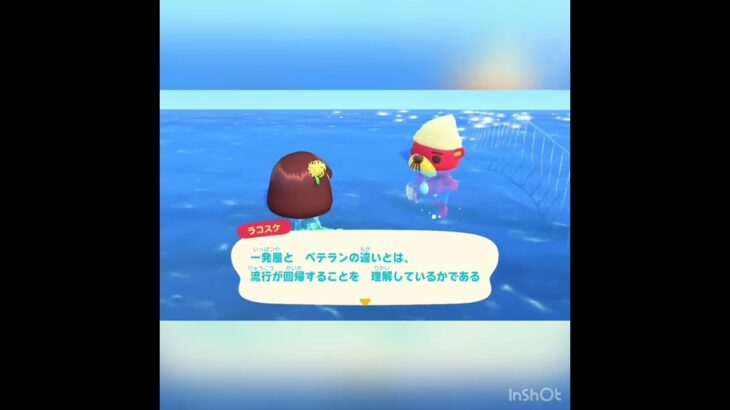 今日のラコスケの言葉　#vlog #あつ森 #あつまれどうぶつの森 #shorts  こはくちゃんねる2424