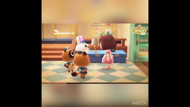 ペチカちゃんとおしゃべり　#あつ森 #あつまれどうぶつの森 #vlog #shorts  こはくちゃんねる2424