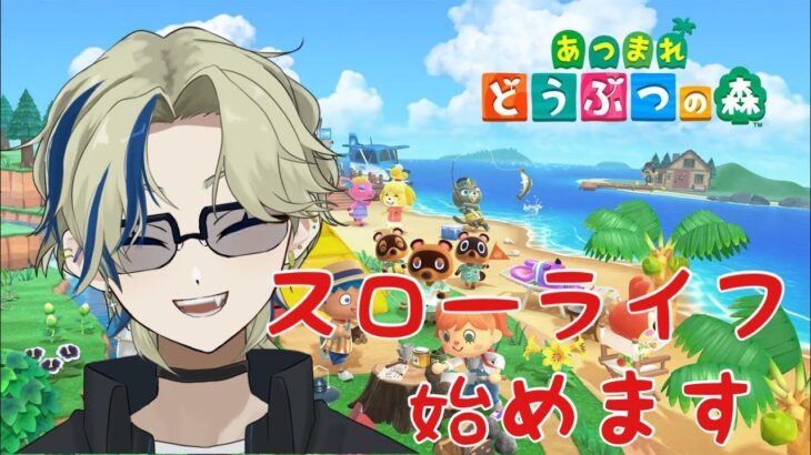 【あつ森】ゲリラ！雑談しながらのスローライフ　#新人vtuber  #犬飼新　#あつ森