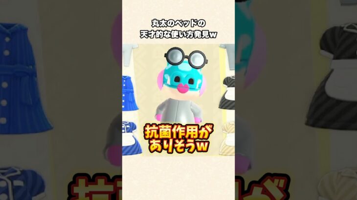 【あつ森】天才的な家具の使い方を発見w【あつまれどうぶつの森】#shorts #あつ森