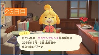 【あつ森】　島を作り直す　23日目　#あつ森　#あつまれどうぶつの森