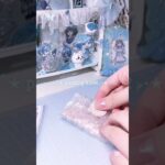 このBGM懐かしい.˚✮ またあつ森ハマりそう笑#雰囲気 #asmr #ハンドメイド #水色系統 #梱包動画 #ビーズキーホルダー