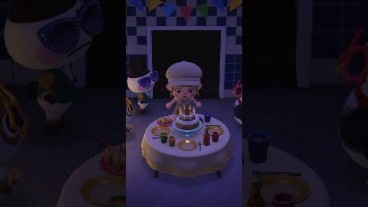 Birthday🎂あつ森Vlog🌳 #あつ森 #あつまれどうぶつの森 #animalcrossingnewhorizons #animalcrossing #acnh