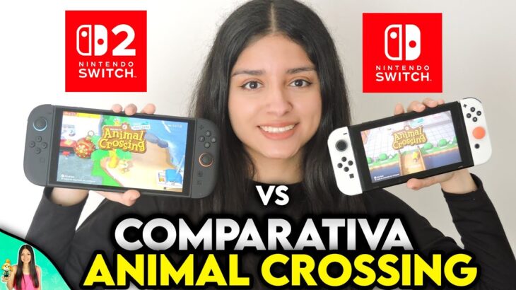 ¡COMPARATIVA Animal Crossing New Horizons Switch 2 vs Switch 1!