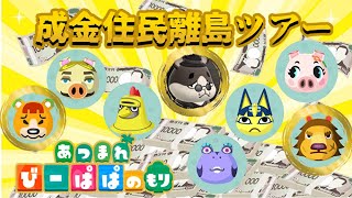 【 あつ森・⑤③④】 Switch2でロードも快適🎶 成金＆セレブ住民求めて離島ツアー⑥