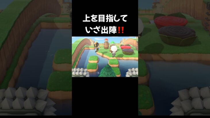 【あつ森】上を目指していざ出陣！ #acnh #ゲーム #animalcrossing #あつ森 #あつまれどうぶつの森