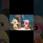 巨大水槽カフェでアフタヌーンティー【あつ森】 #あつ森 #animalcrossing