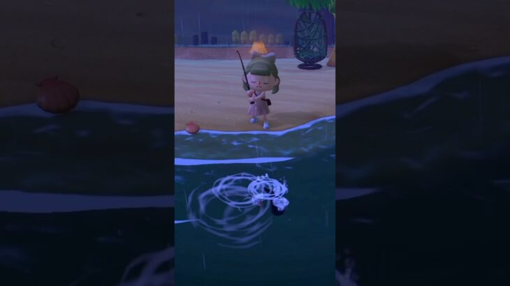 【あつ森】雨の日🌧️３連続🐟 #asmr #あつ森 #あつまれどうぶつの森 #animalcrossing  #동물의숲 #どうぶつの森 #모동숲 #ゲーム実況#作業用bgm