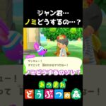 【 #あつ森 】ジャン君…ノミどうするの…？　 #shorts #あつまれどうぶつの森  #切り抜き #ゲーム実況 #ゲーム #けいとかんな劇場 #animalcrossing