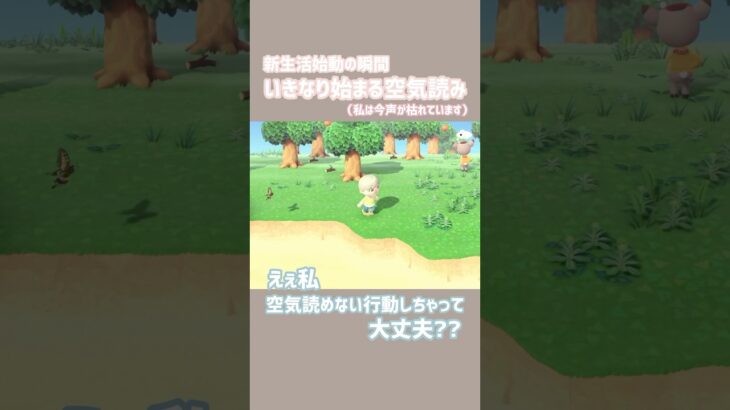 新生活、始めました。 #あつ森 #あつまれどうぶつの森 #ゲーム実況