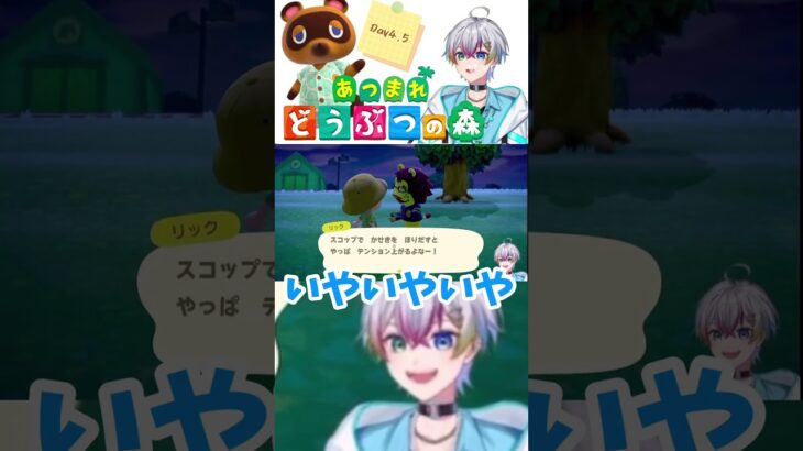 すたぽら🌟れるくん切り抜き【あつ森】リックに見てほしい #すたぽら切り抜き
