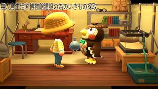 【あつ森】　初心者　まずはエンディング目指し進めましょう!⑥　〜博物館建設に向けてのいきもの採取〜