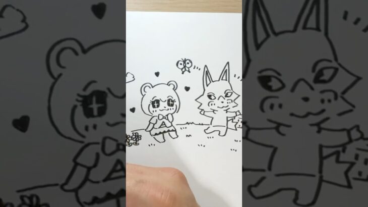 【リクエスト】あつまれどうぶつの森 #落書き #あつ森 #リクエストありがとう