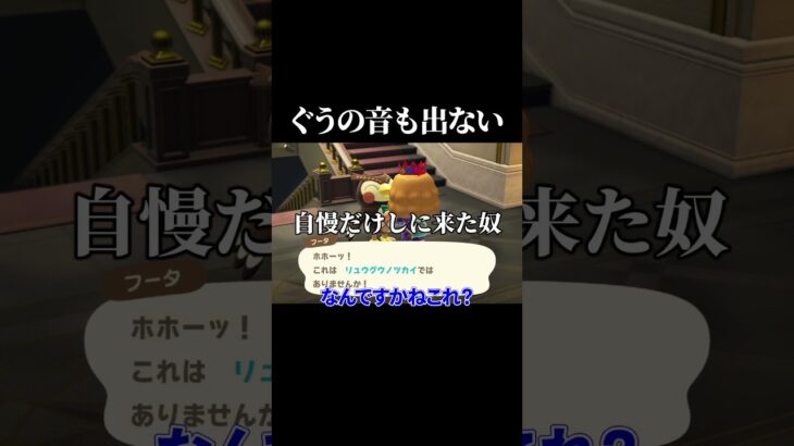 ぐうの音も出ないカウンター #あつ森 #あつまれどうぶつの森