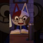 【あつ森】深夜の勉強🌙表情が可愛すぎるたま🐾