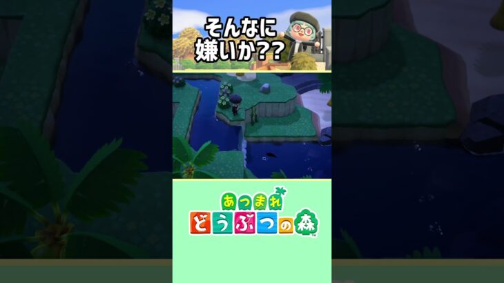 【あつまれどうぶつの森】なんか悪い事した？ #あつ森 #あつまれどうぶつの森