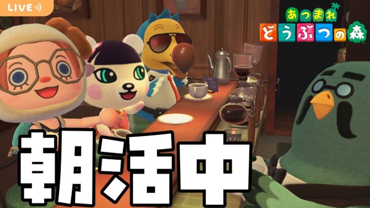 【朝活雑談あつ森】マイル集め頑張るって伝えなきゃ！【あつまれどうぶつの森】