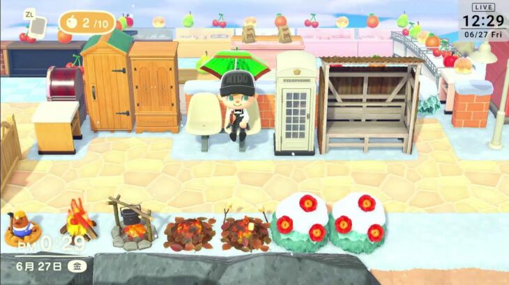 【#あつ森】くつろぎながらあつ森やってくぞー！時々別ゲーします！声なし
