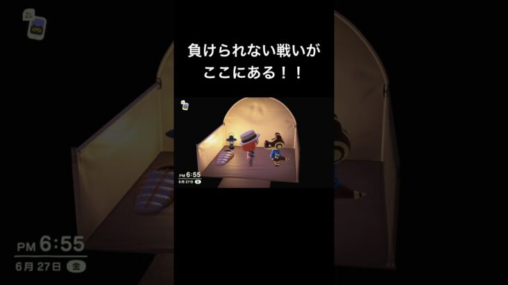 男に二言はない。#あつ森 #あつまれどうぶつの森