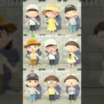【あつ森】マイデザなし♡夏の1週間コーデ🌼 | 7 Summer Looks in ACNH #あつ森 #animalcrossing #shorts