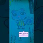 [毎日投稿2日目]あつ森の塗り絵をふつうに塗りました。 #あつ森