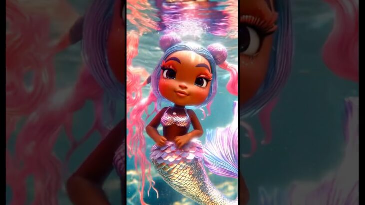 あつ森住民をAIで人魚にしちゃったら…#aimermaid #あつまれどうぶつの森 #ゆっきーGAMEわーるど