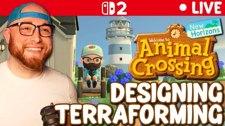 I’m Fully Addicted! Terraforming and Decorating in Animal Crossing New Horizons!