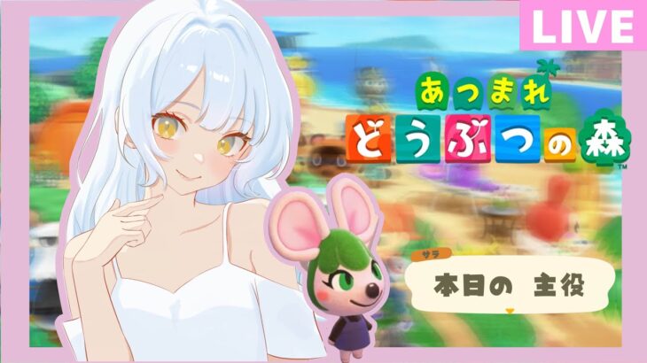 【LIVE】サラちゃんお誕生日おめでとう🎂【あつ森】