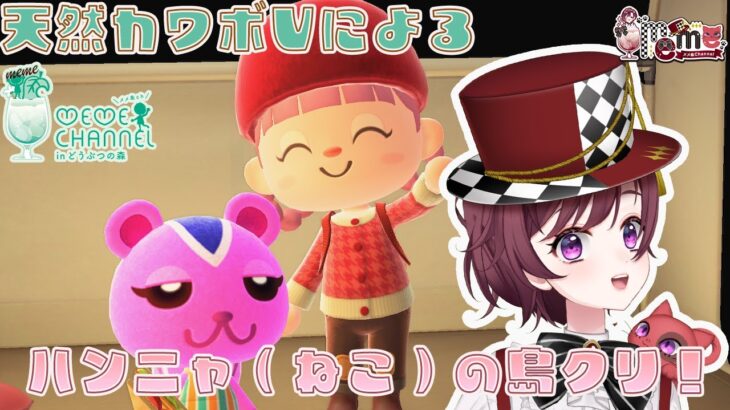 【 ＃あつ森 島クリ雑談】　ネコ仕様の博物館島クリもあってもいいじゃない！！天然カワボVtuberによるあつまれどうぶつの森配信！！