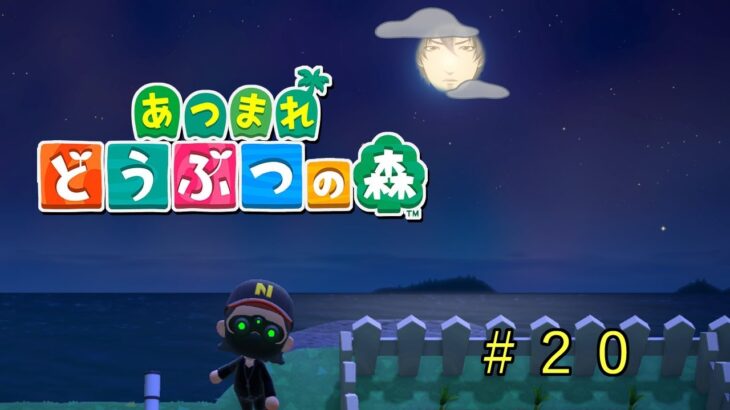 【あつ森】夜の帳【烏丸絨三郎/個人Vtuber】