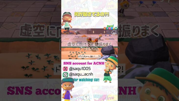 【何が起きてるの?!】#あつ森 #acnh #どうぶつの森 #animalcrossing #あつ森ショート #short #shortyoutube