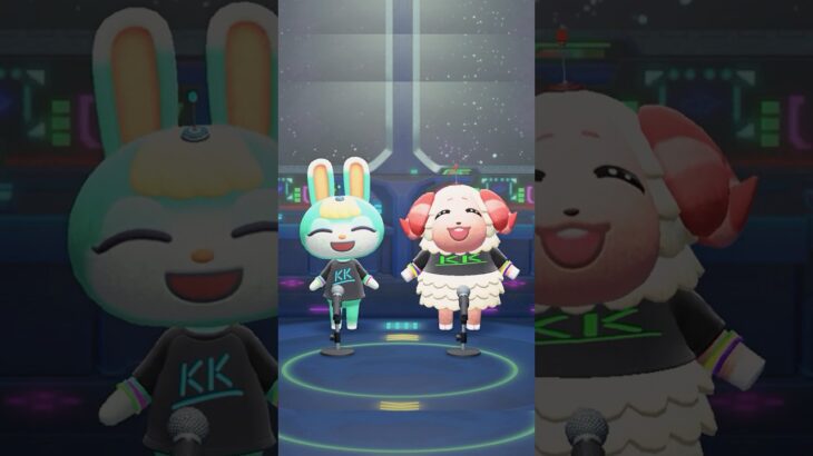 【けけロイド】ロボットミッチェルとロボットちゃちゃまるが歌う #あつ森 #けけアイドル #animalcrossing #あつまれどうぶつの森