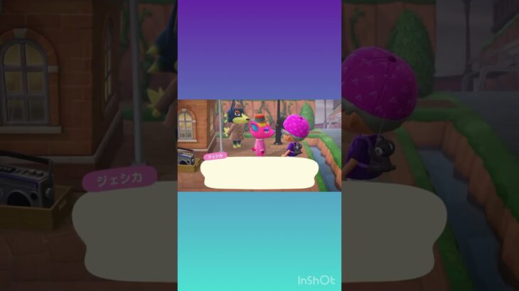 イケオジとアネキのカップル❤️😂 #あつ森 #あつまれどうぶつの森 #animalcrossing #shorts #gaming #ジェシカ #ロボ #ゲーム