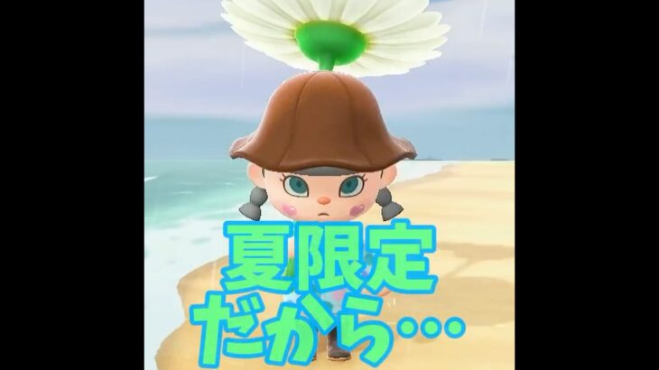 【あつ森】夏限定のアイテムとは・・・？！？！ #shorts #あつ森 #ゲーム実況  #あつまれどうぶつの森