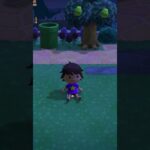 【あつ森】光っている地面に座り続けると、おしりが光りだす説。　#shorts #あつ森