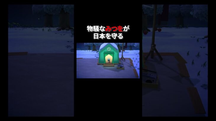 物騒なみつをが日本を守る #あつ森 #あつまれどうぶつの森 #どうぶつの森 #切り抜き #twitch #switch