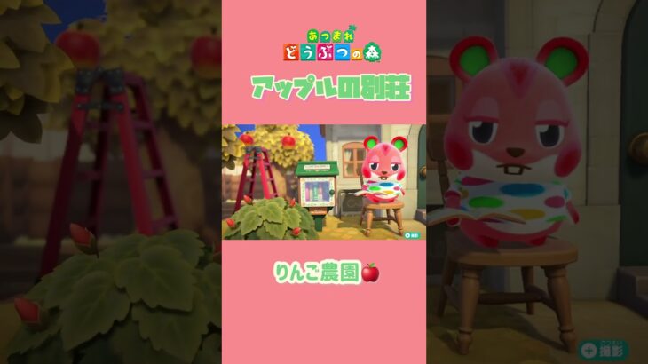 【ハピパラ】アップルちゃんのりんご農園🍎 別荘【あつ森】