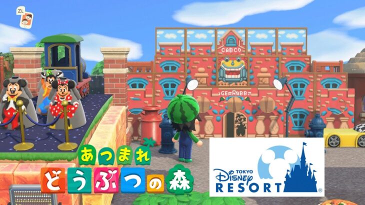 あつ森で「東京ディズニーランド」を完全再現した島が面白すぎる